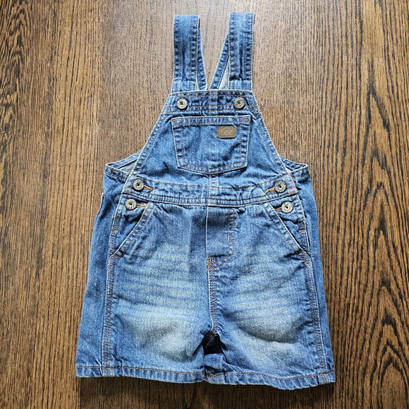 Lee Dungerees Shortall Overall Shorts Size Boy's 18 Months - Picture 1 of 6